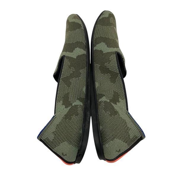 Rothy’s The Loafer Olive Camo Comfort Slip On Flats Women’s 7.5 - Picture 9 of 14